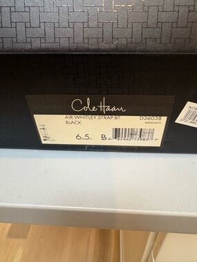 Cole Haan Black Shoe Box with Logo